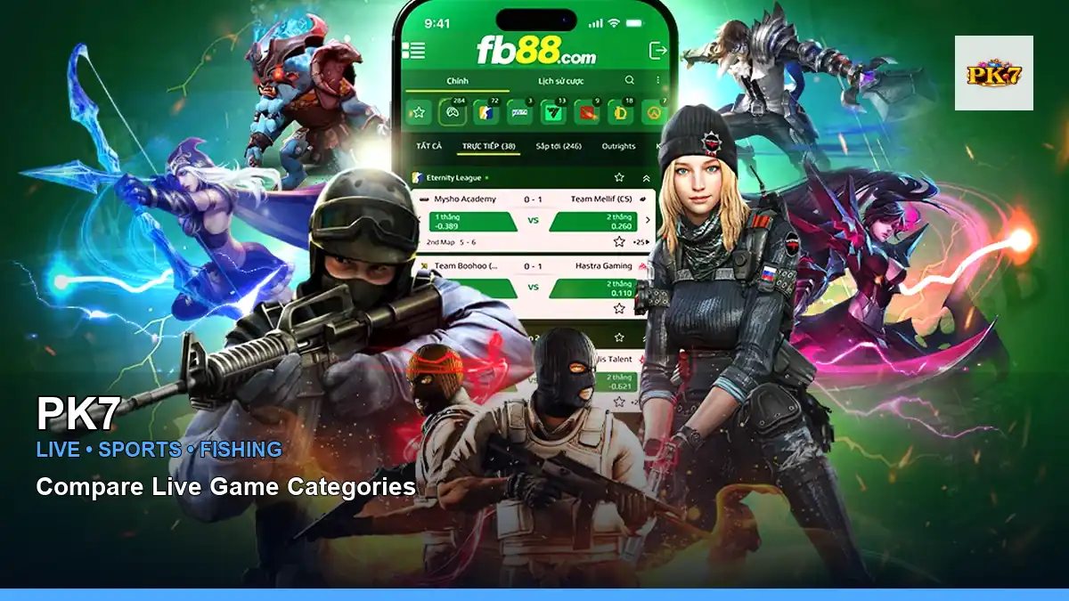 PK7 sports betting and arcade games for Philippine players