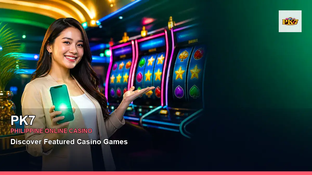 PK7 featured slots and live casino guide for Philippine players with featured game highlights